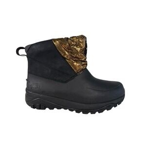 The North Face Yukiona Ankle Boots Black with copper/gold accents Women's Size 7